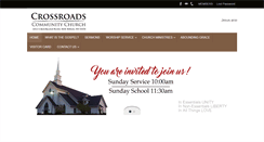 Desktop Screenshot of crossroadswi.com
